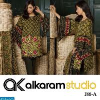 Al-karam Master Replica Embroidered Salwar Suits